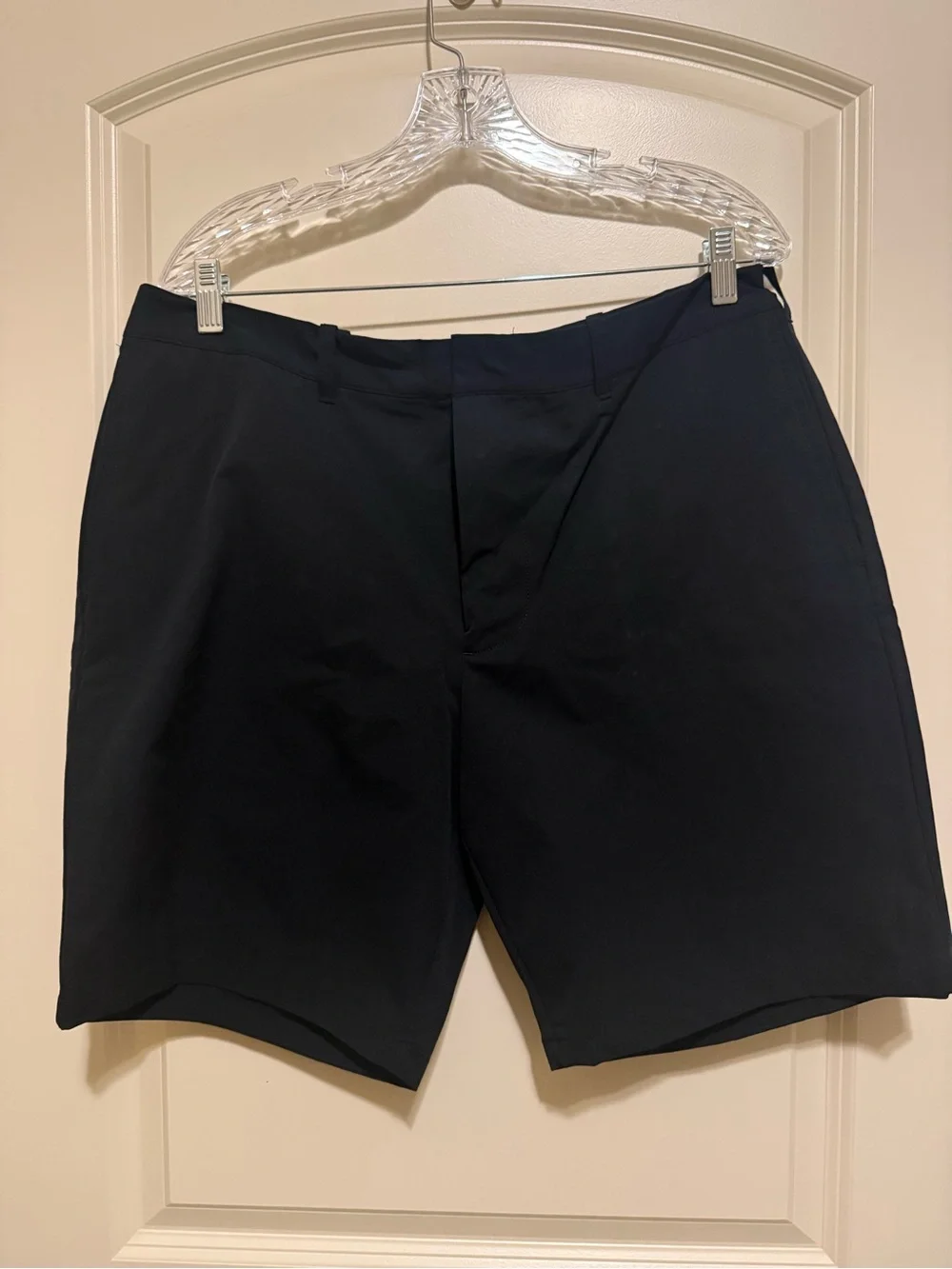 Men's Black Classic Dress Shorts-JCrew